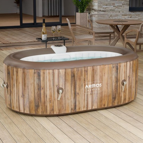 Arebos inflatable spa - spa, indoor